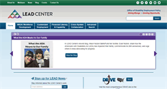 Desktop Screenshot of leadcenter.org